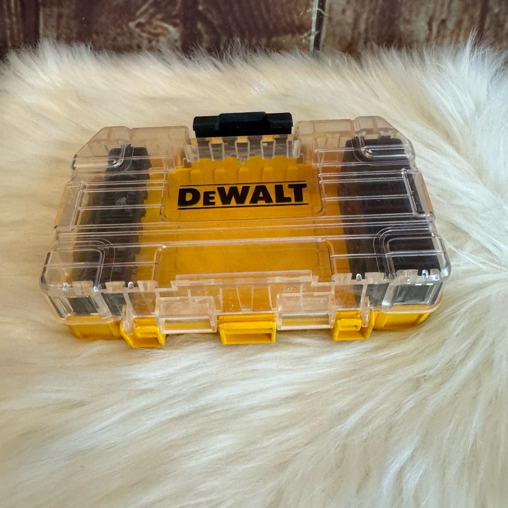 Dewalt Multi Surface Accessory Storage Case Yellow 6 in x 3.5 in